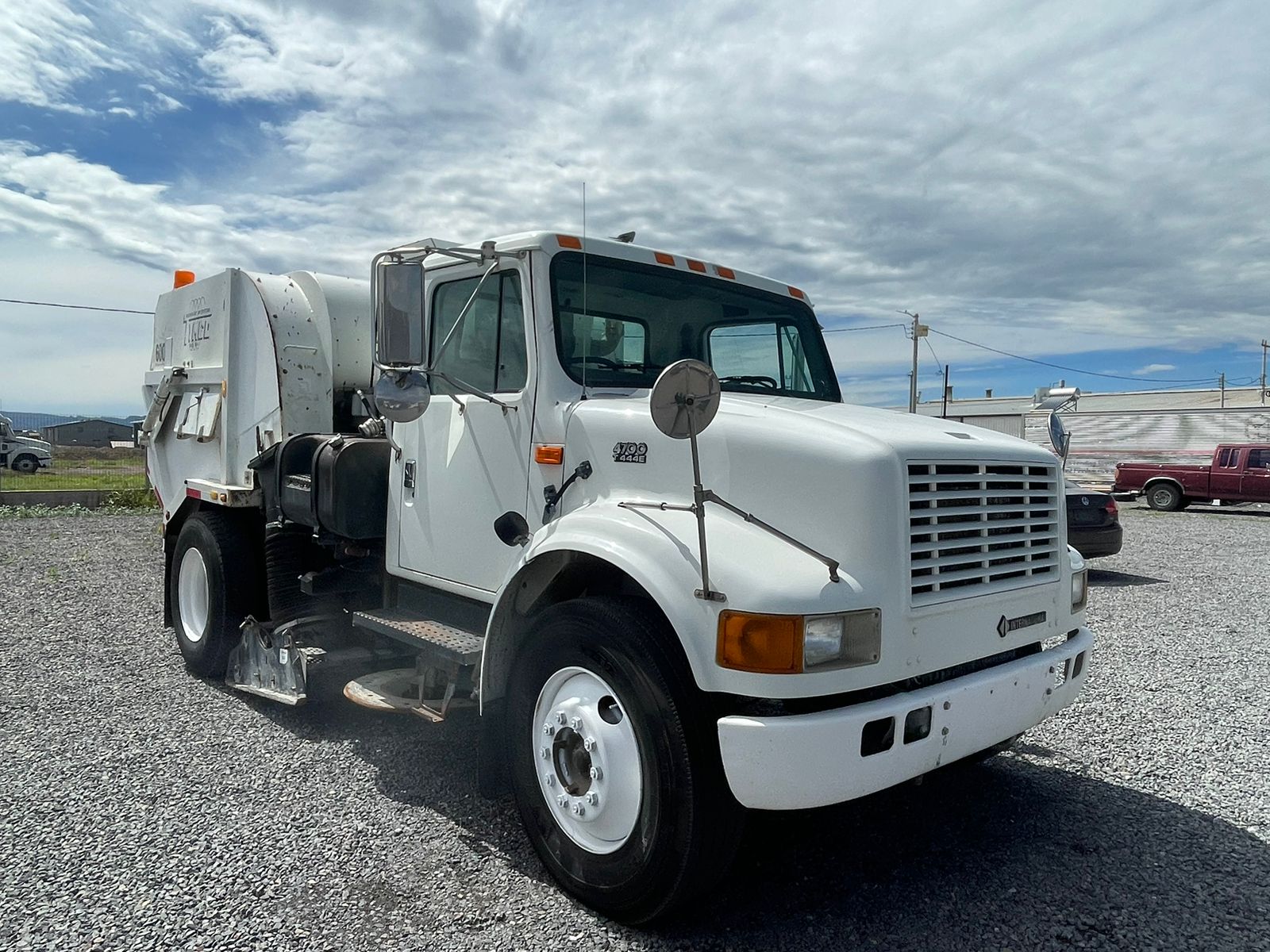 camiÓn con equipo barredor camiÓn con equipo barredor