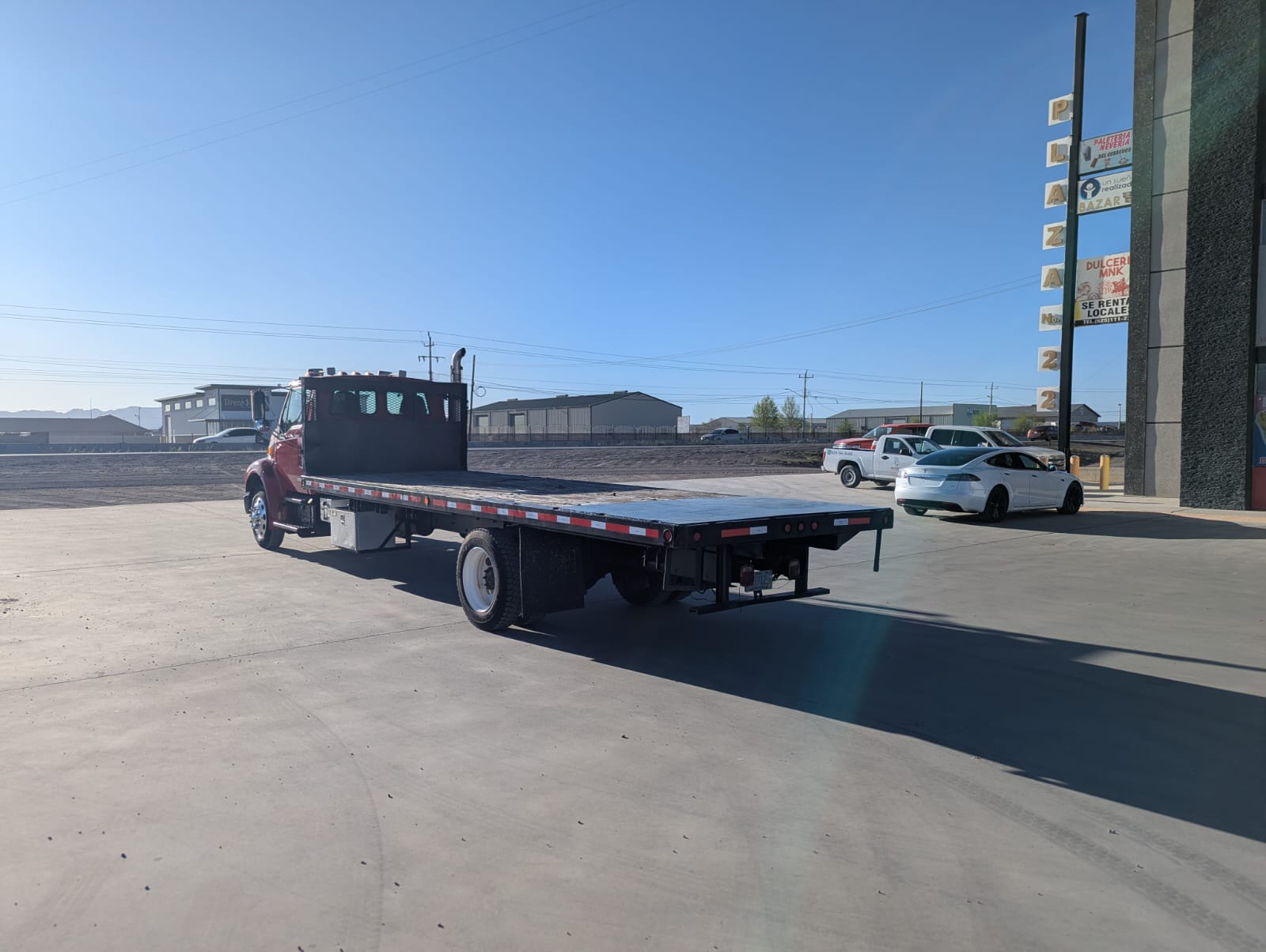 camion con plataforma camion con plataforma