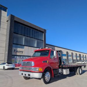 camion con plataforma